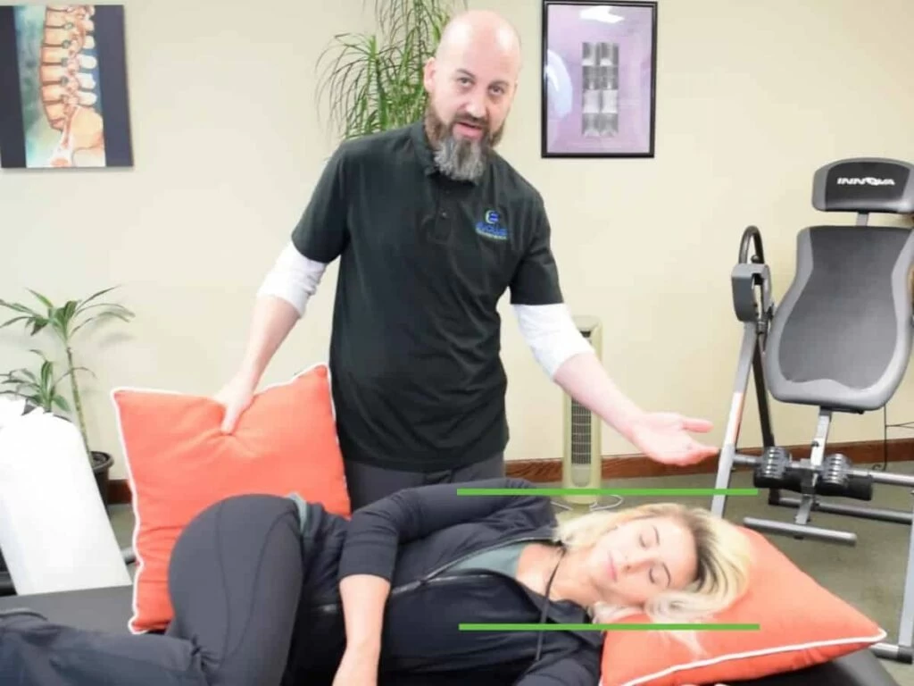 proper head alignment for sleeping position